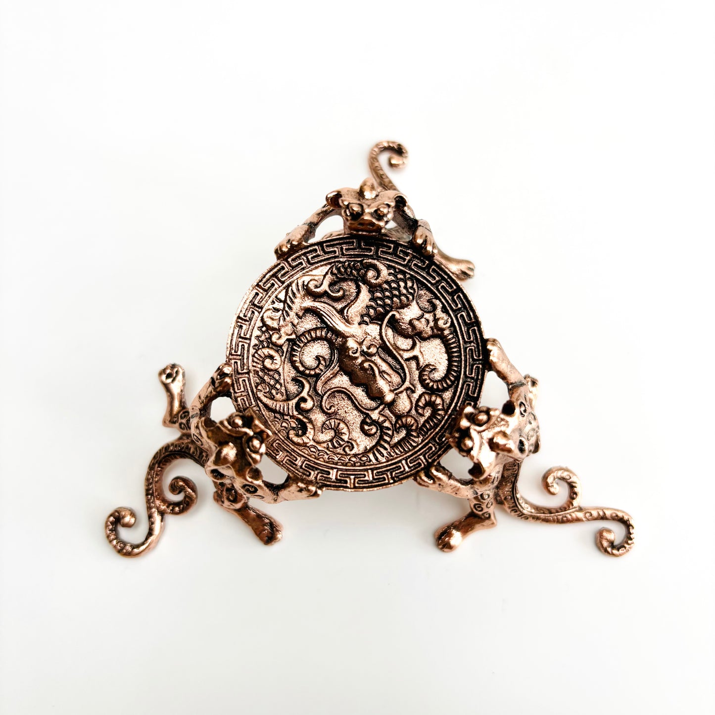 $5.6/1個 ゴールデン貔貅クリスタル ベース、ローズゴールド貔貅クリスタル ベース、クリスタル スフィア ベース。