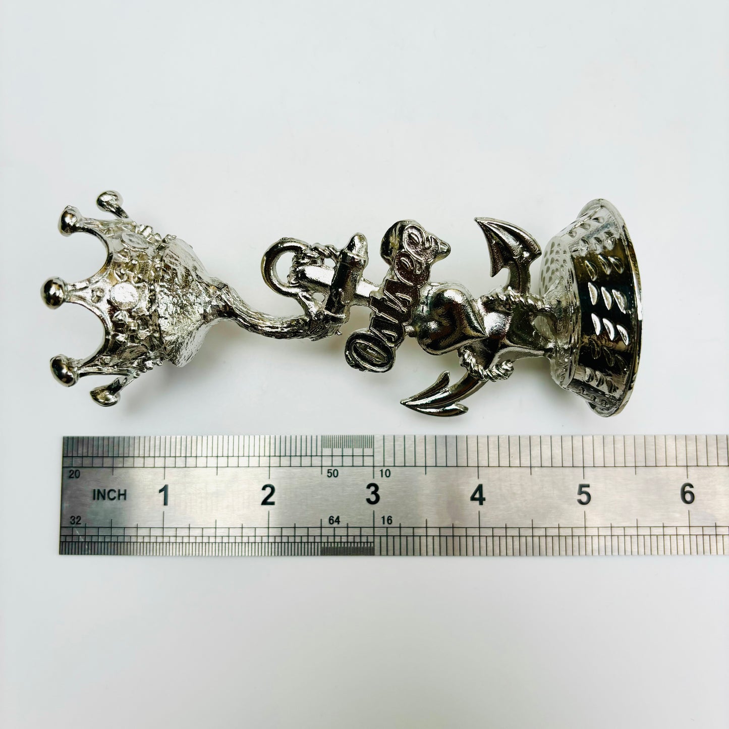 $8.3/1 pieza Base de cristal de corona plateada, base de esfera de cristal.