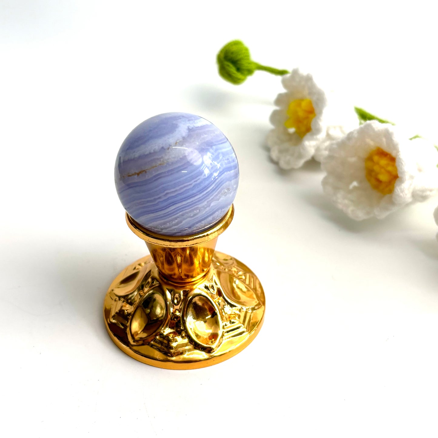 $1.5/1pcs Brilliant golden small wine cup crystal sphere base.