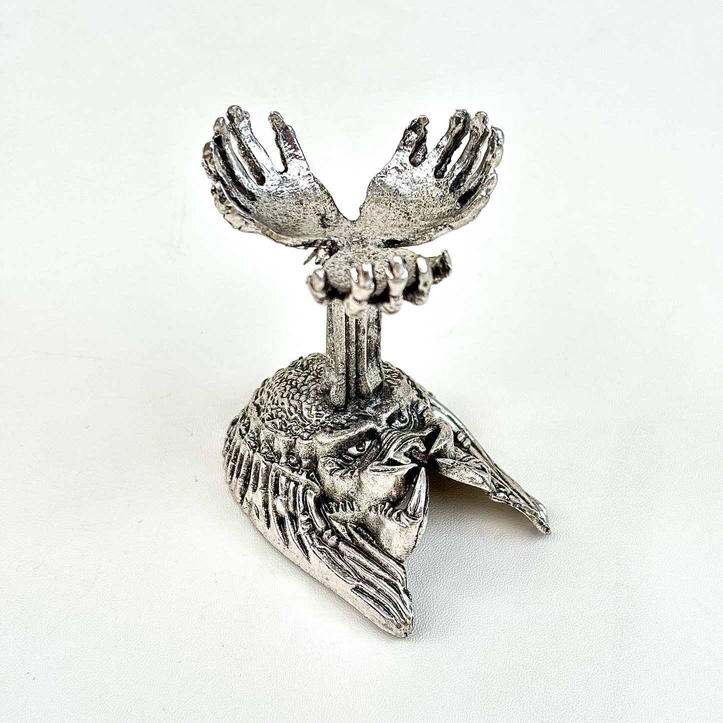 $7.6/1 pieza Base de cristal de búho dorado, Base de cristal de búho dorado rosa, Base de cristal de búho plateado, base de esfera de cristal.