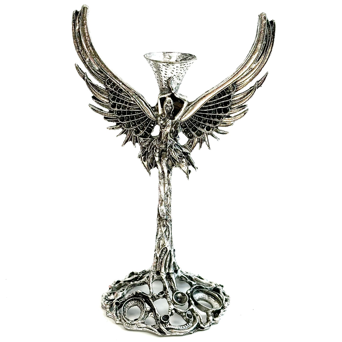 $10,8/1 pieza Base de esfera de cristal angular.