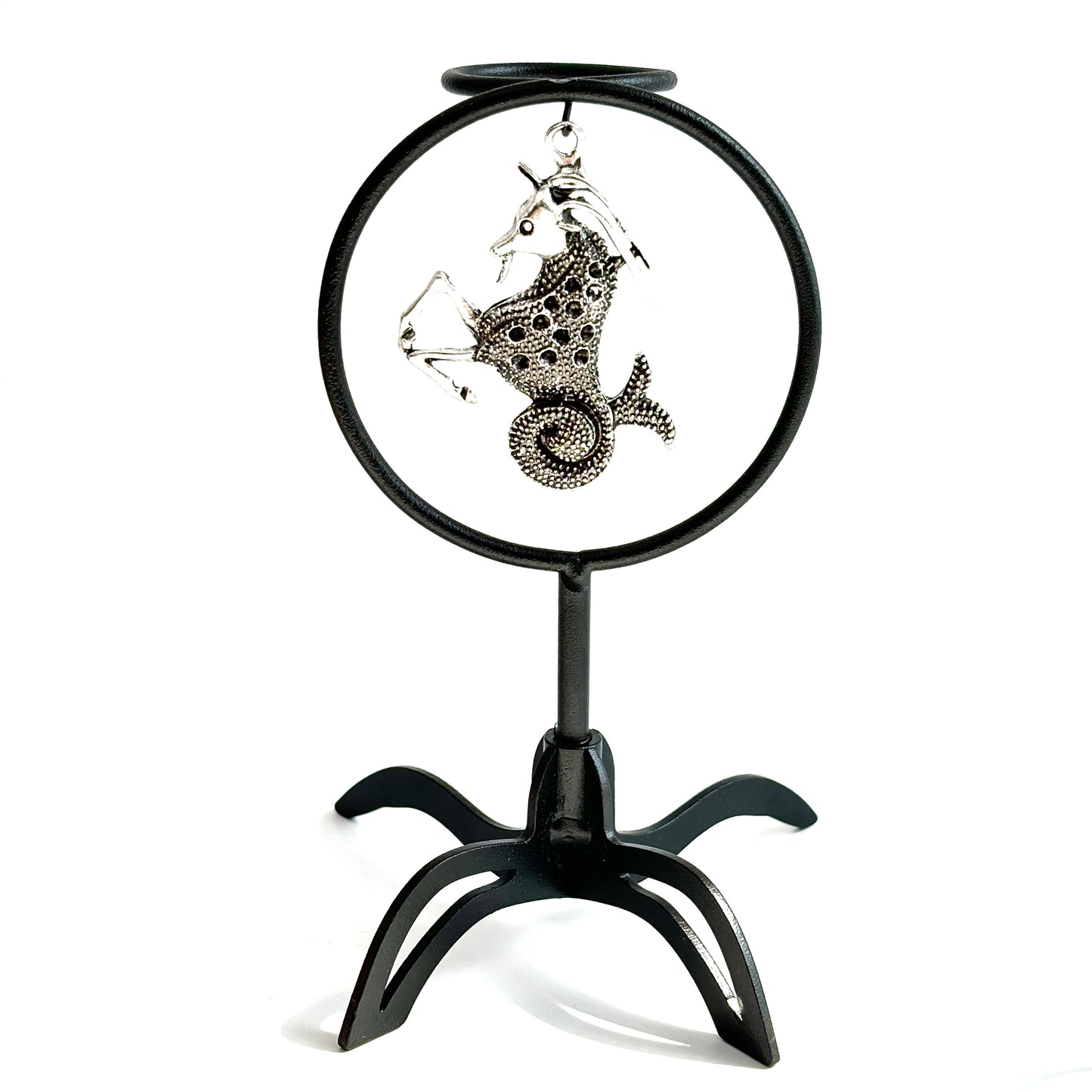 $9.1/1 pieza Esfera del zodiaco y base de esfera de cristal colgante.