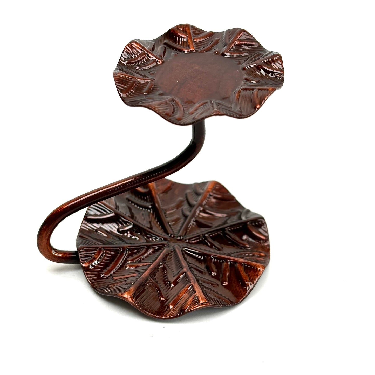 $2.6/1 pieza Base de cristal de loto dorado, base de cristal de loto de oro rosa, base de esfera de cristal.