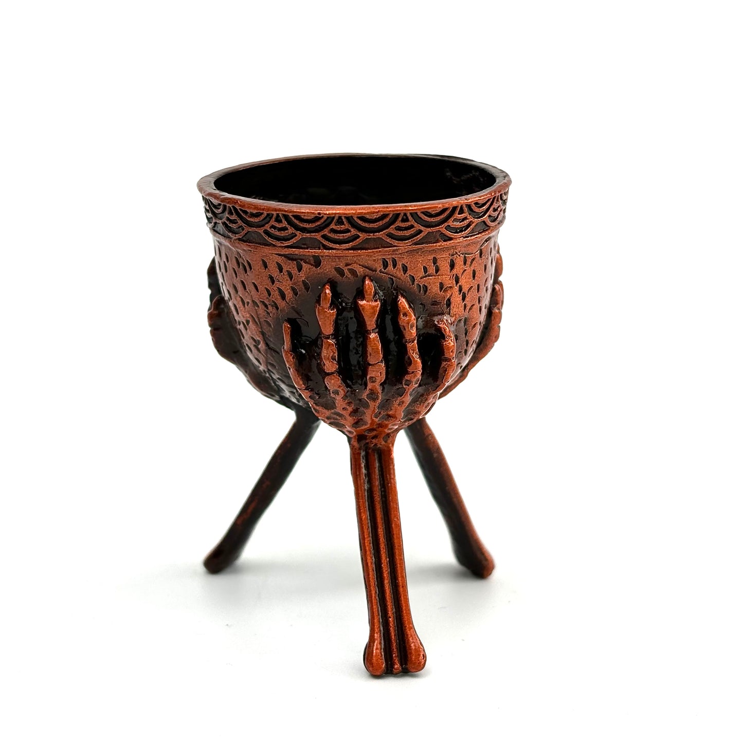 $6.8/1 pza Copa de vino con forma de calavera y base esférica de cristal