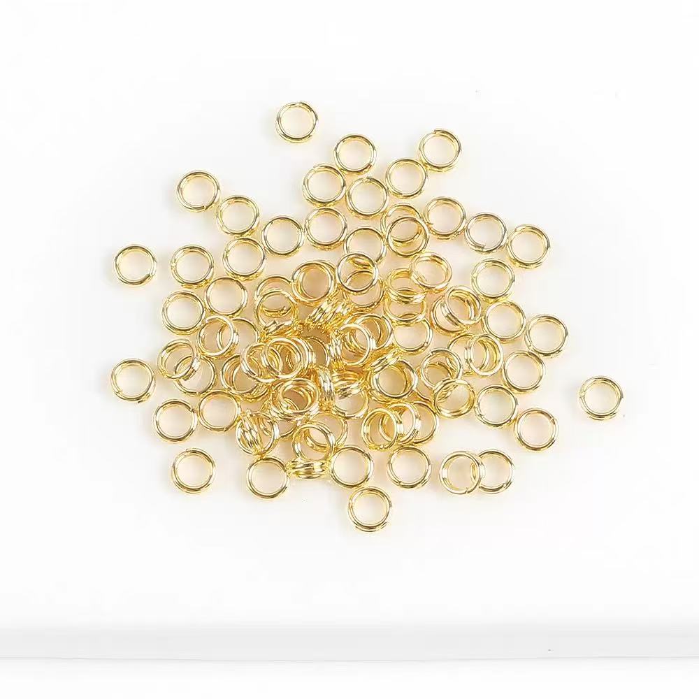 Top Level Jewelry Findings-18K Real Gold/Heavy Silver Coating/ Black Electrophoresis Plating with copper | Fade-Resistant, Superior Finish-D2