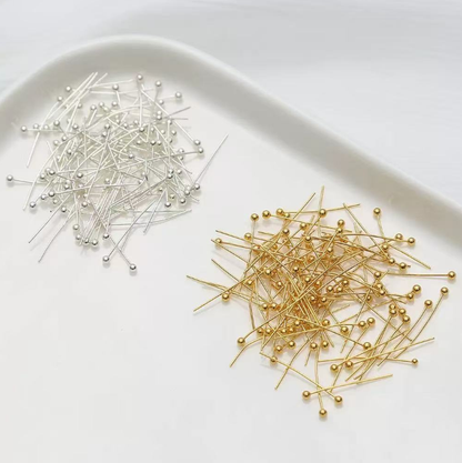 Top Level Jewelry Findings-18K Real Gold/Heavy Silver Coating/ Black Electrophoresis Plating with copper | Fade-Resistant, Superior Finish-D2