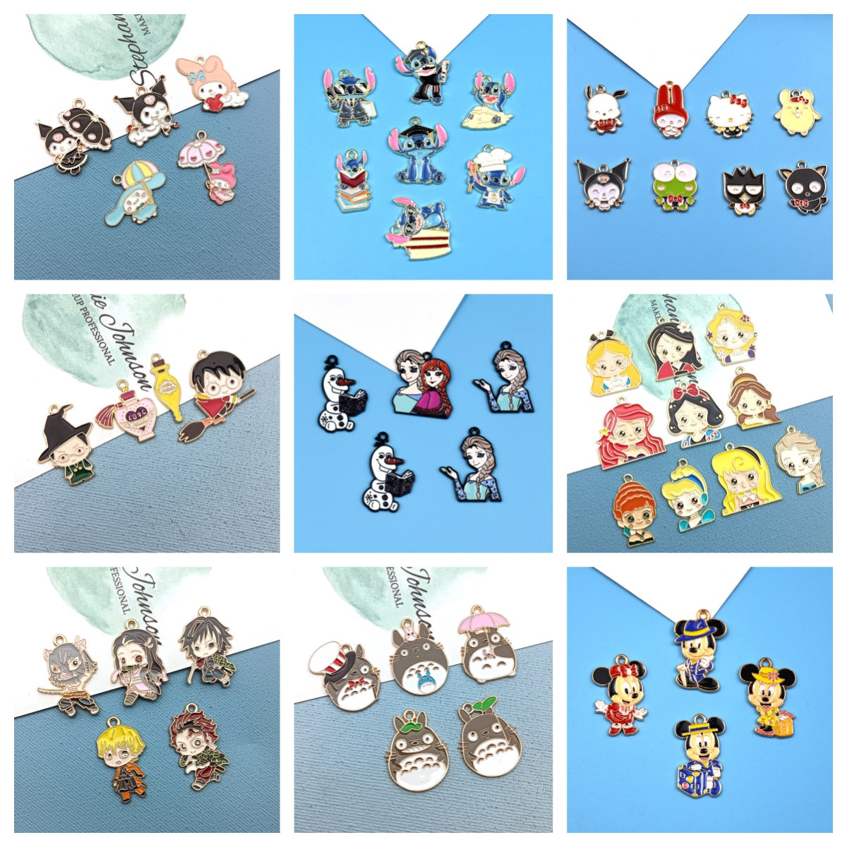 Mix Cartoon Pendents