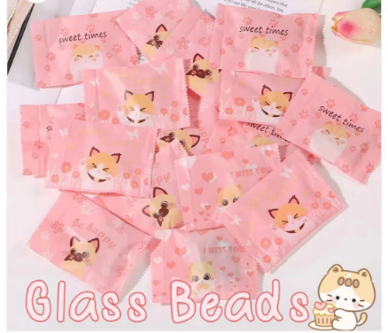 DlY Glass Beads Lucky Bags-Open in Live-Jessie