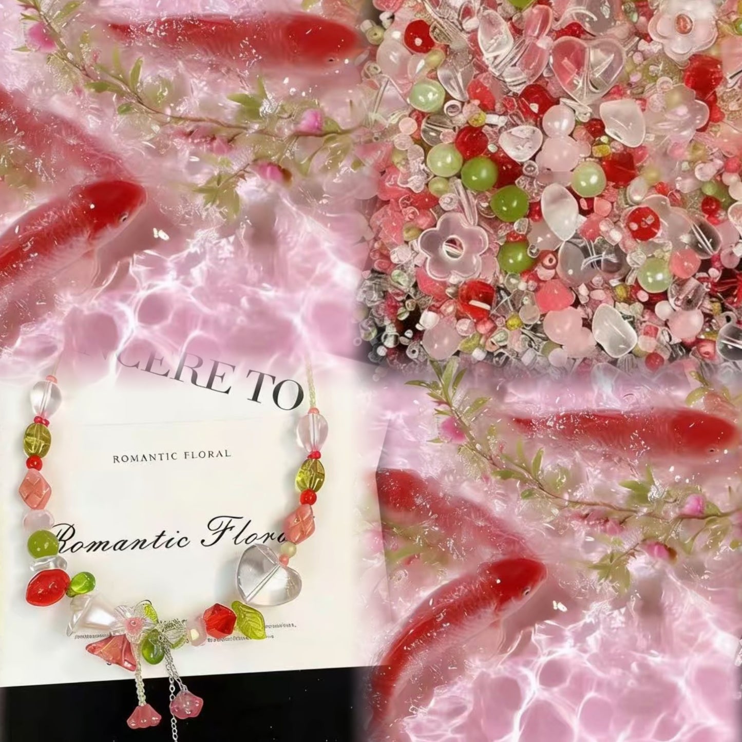 Lucky Koi & Cherry Blossom