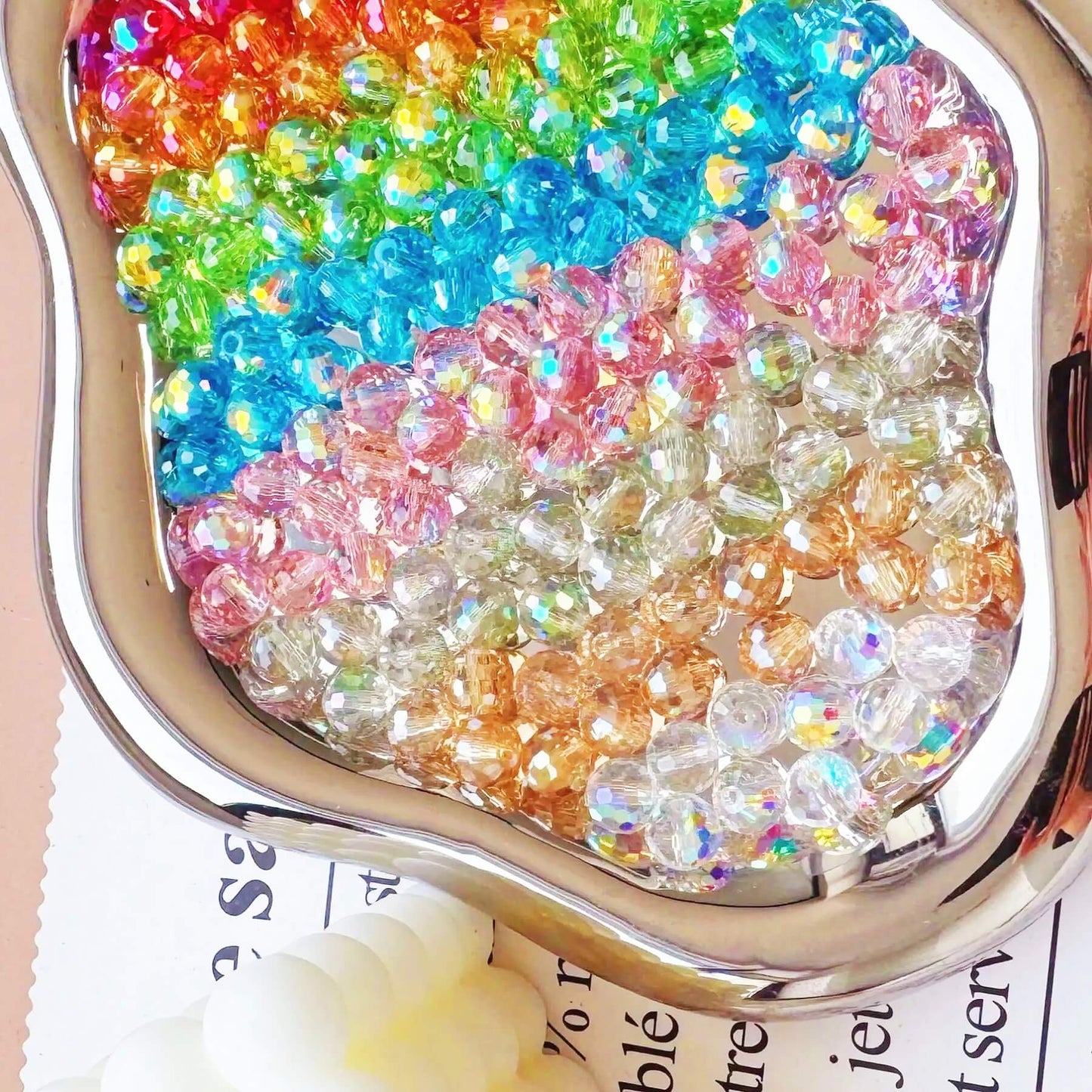 Ari-R4-Shining Crystal Glass Beads(Rainbow Game)