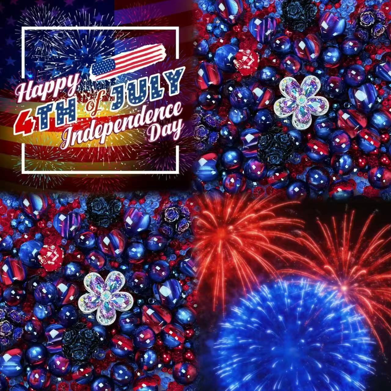 Fourth of July Night Sparkle