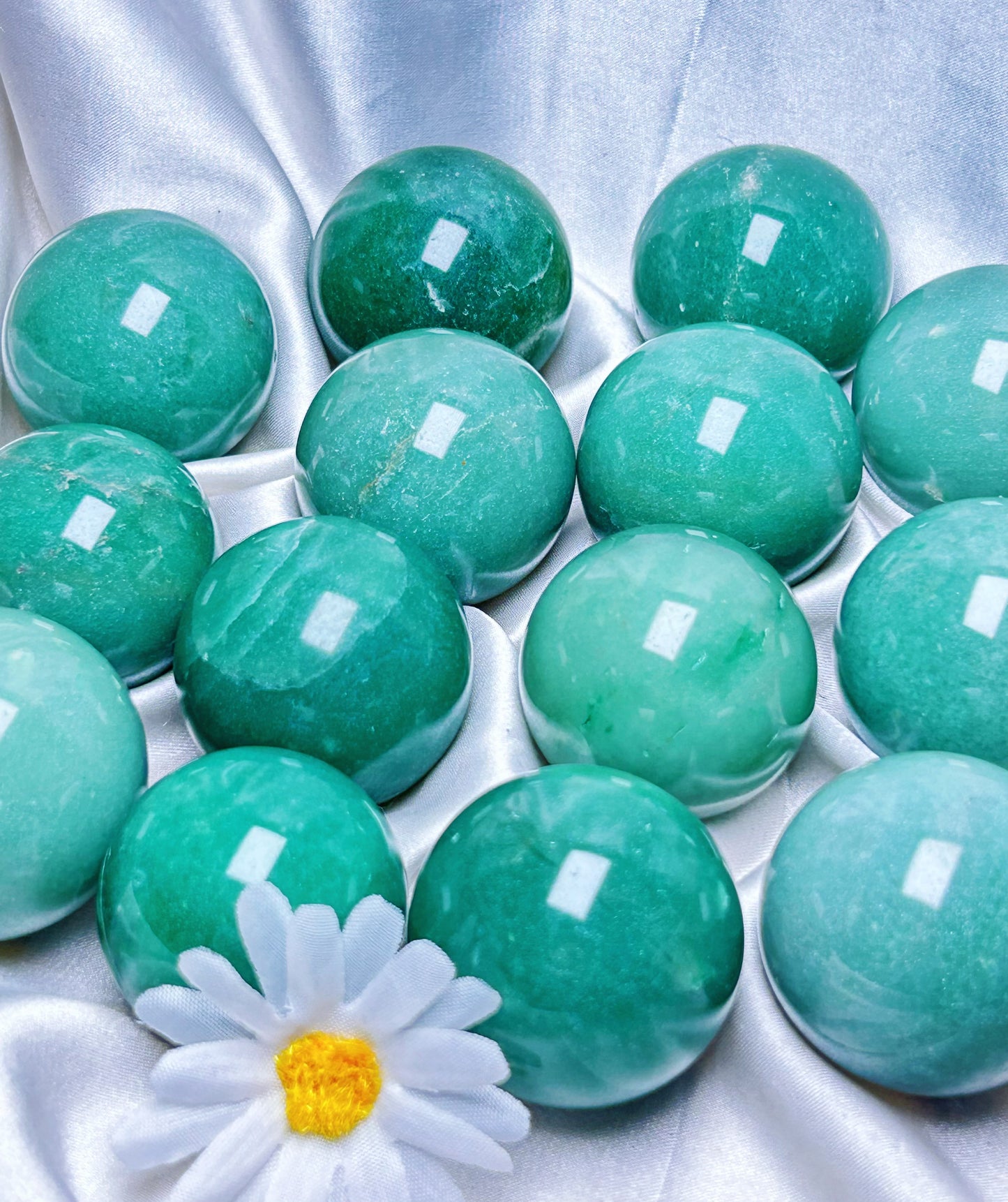 Green Aventurine Crystal Ball Green Aventurine Large Crystal Sphere Healing Crystals and Stones Crystal Decor Crystal Gifts Crystal Grids