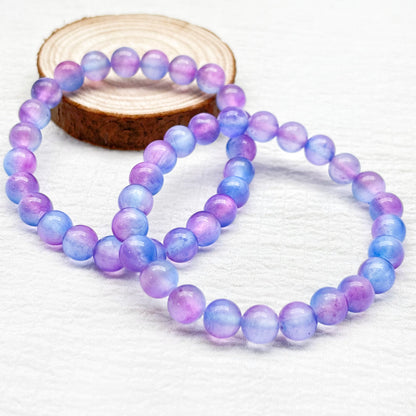 $4/pc Macaron color series/candy color/dreamy colored cat eye gypsum stone bracelet