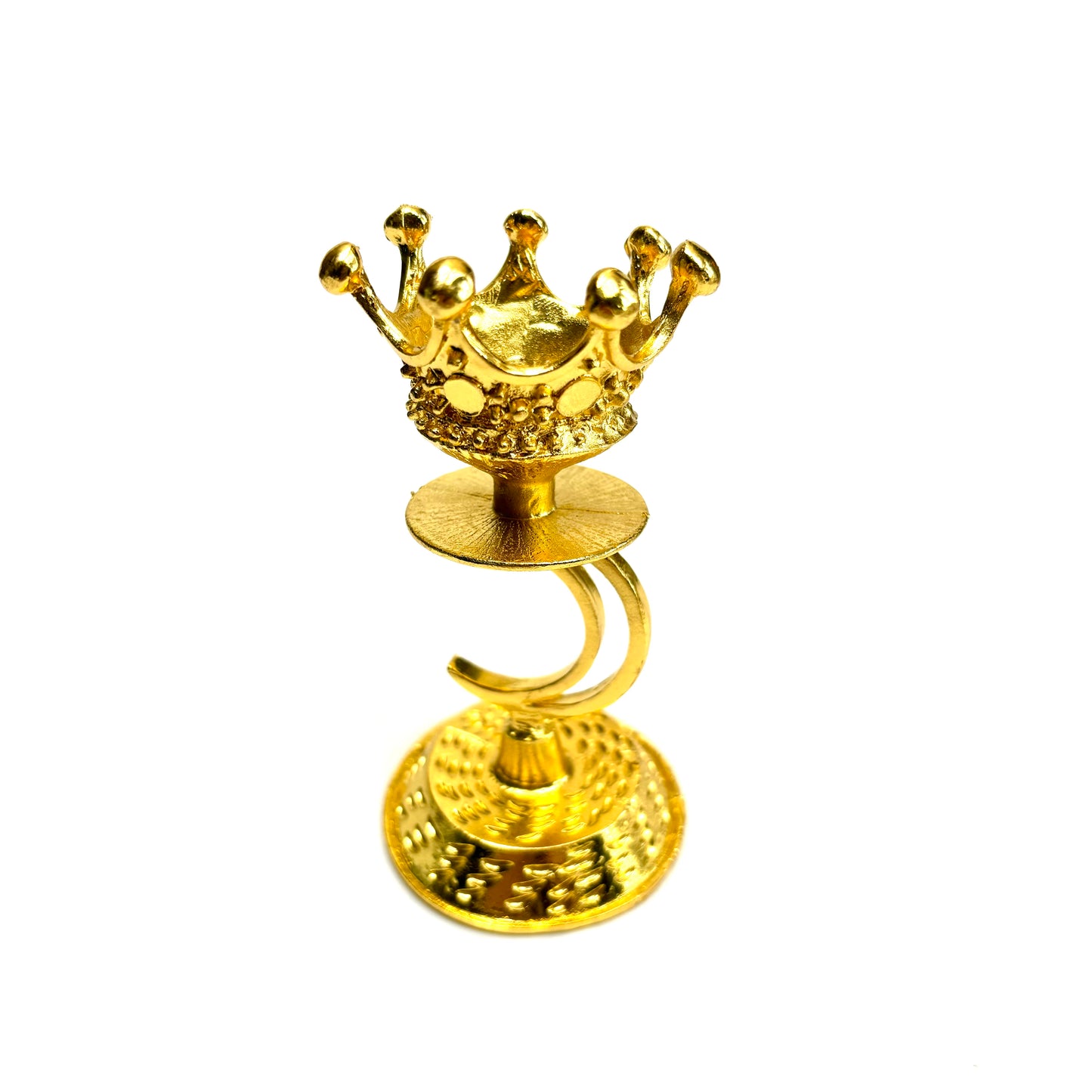 $7/1pcs Brilliant golden crown-moon crystal base,Brilliant silvery crown-moon crystal base,crystal sphere base.