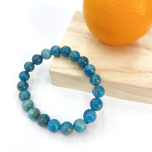 $4/1pcs Blue apatite bracelet.