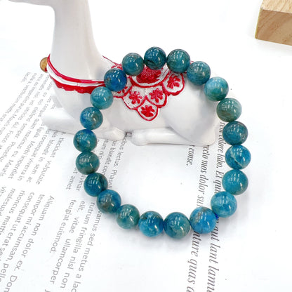 $4/1pcs Blue apatite bracelet.