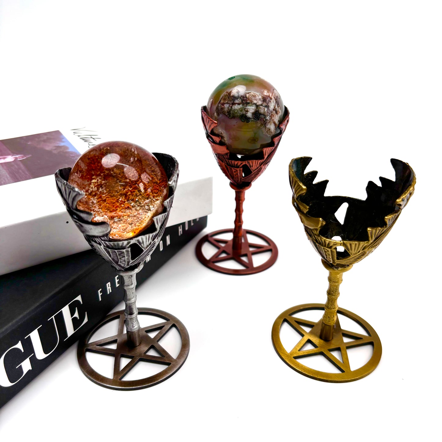 $10.7/1pcs Silver anubis crystal base, Rose gold anubis crystal base, Golden anubis crystal base,crystal sphere base.