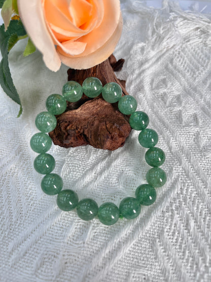 Strawberry quartz bracelets.