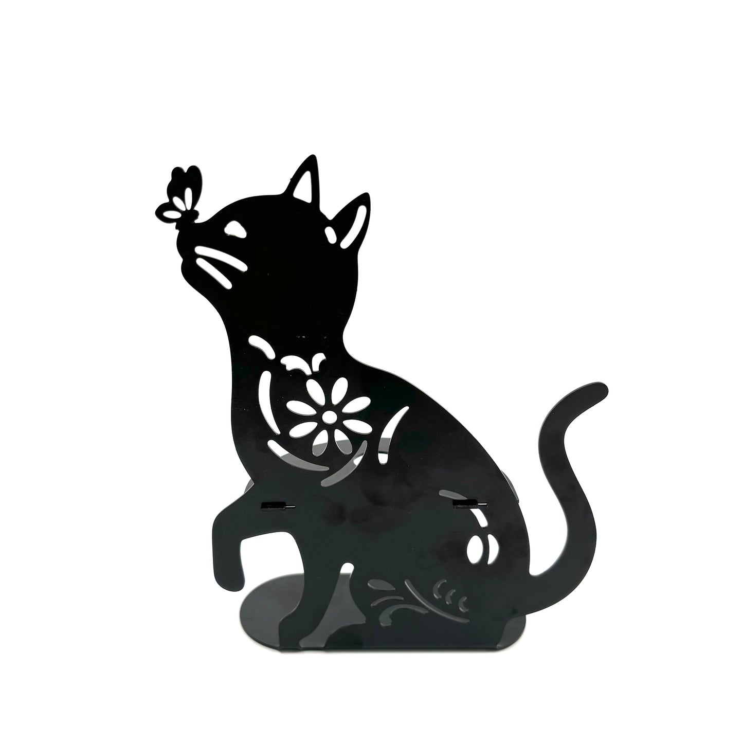 $7.1/1pcs Black Kitty crystal sphere base.