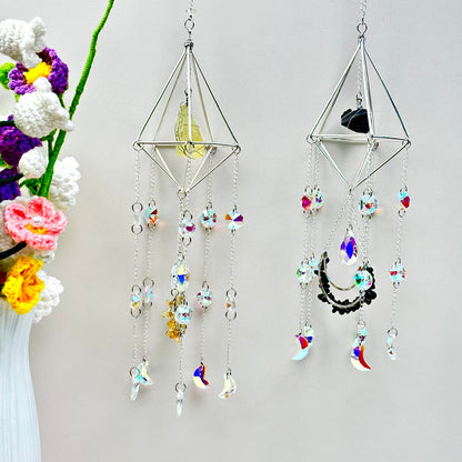 Butterfly、rhomb、cloud、circle、pendant dreamcatcher,gifts for family and friends.