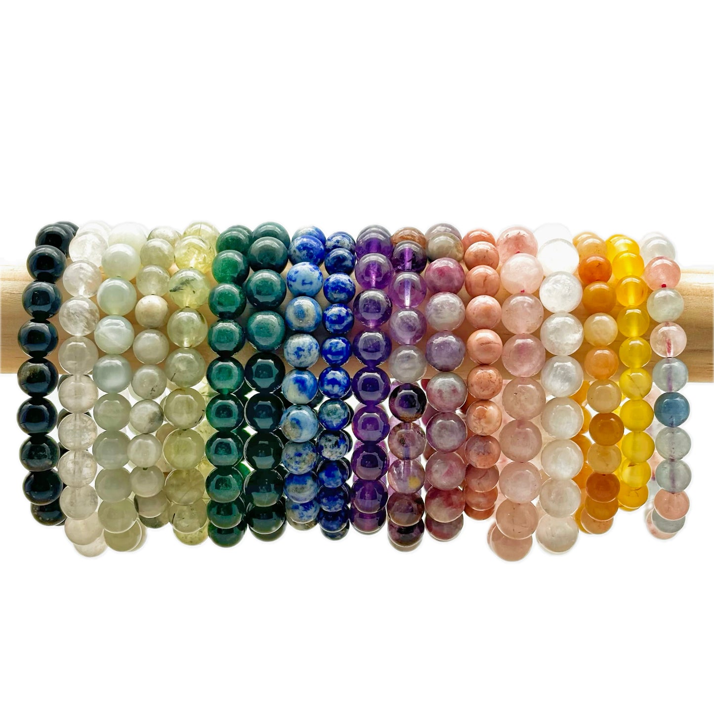 7mm/8mm/9mm/10mm Crystal Bracelet Collection.