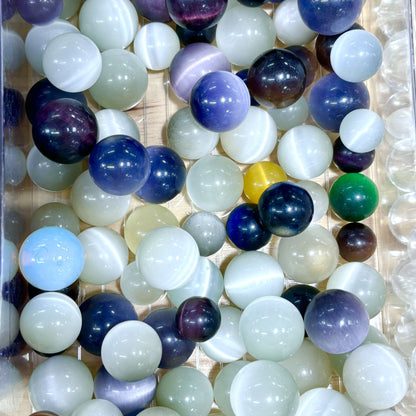 Crystal Sphere Collection，Enhance health, intelligence, luck, charm, and calm your emotions……