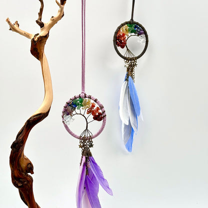 Dreamcatcher with feathers,gifts for family and friends.