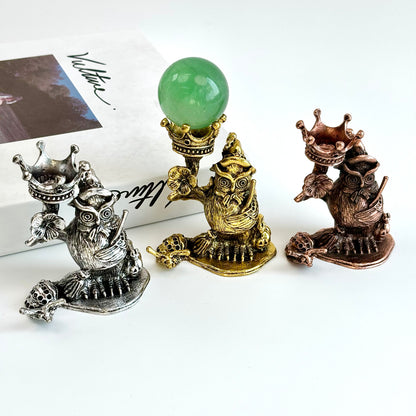 $9.9/1pcs Ghost owl crystal sphere base.