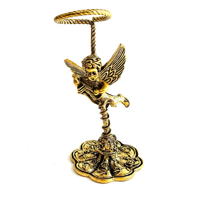 $5.6/1pcs Cupid crystal sphere base.