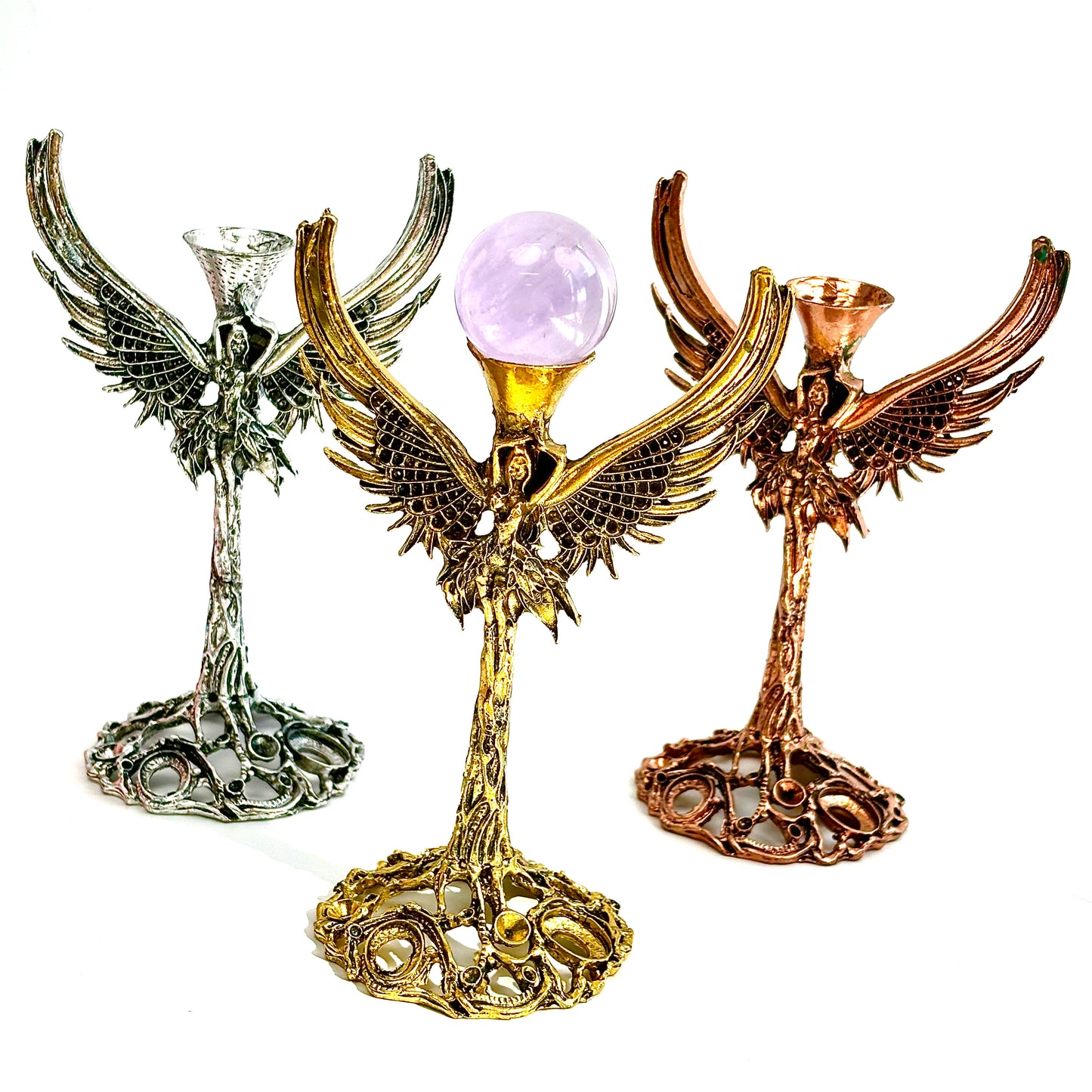 $10.8/1pcs Angle crystal sphere base.