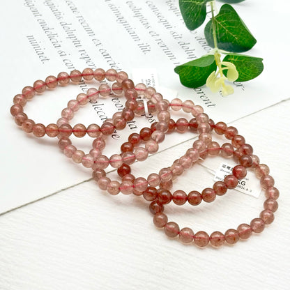 Wholesale prices — 80%: New crystal bracelets , minimum order of 1KG. Choose from Larimar, Plum blossom Tourmaline, prasiolite, Red Calcite, Strawberry Quartz, and more...