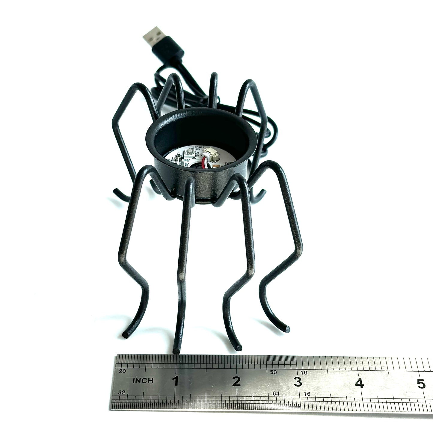 $7.8/1pcs Black spider light crystal base.