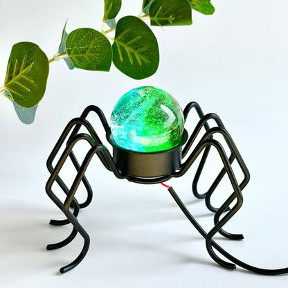 $7.8/1pcs Black spider light crystal base.