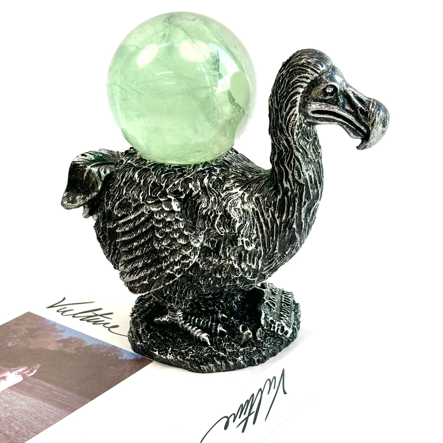 $15.8/1pcs Black flamingo sphere crystal base.