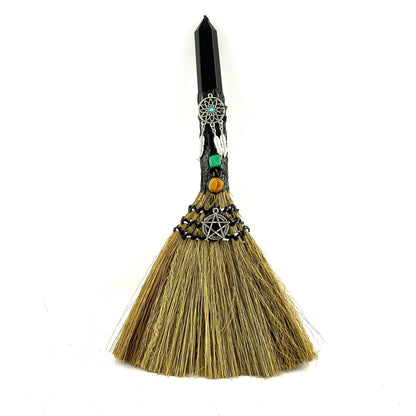 $18/PCS Crystal Magic Broom, Decoration, Collection, Festival Gift