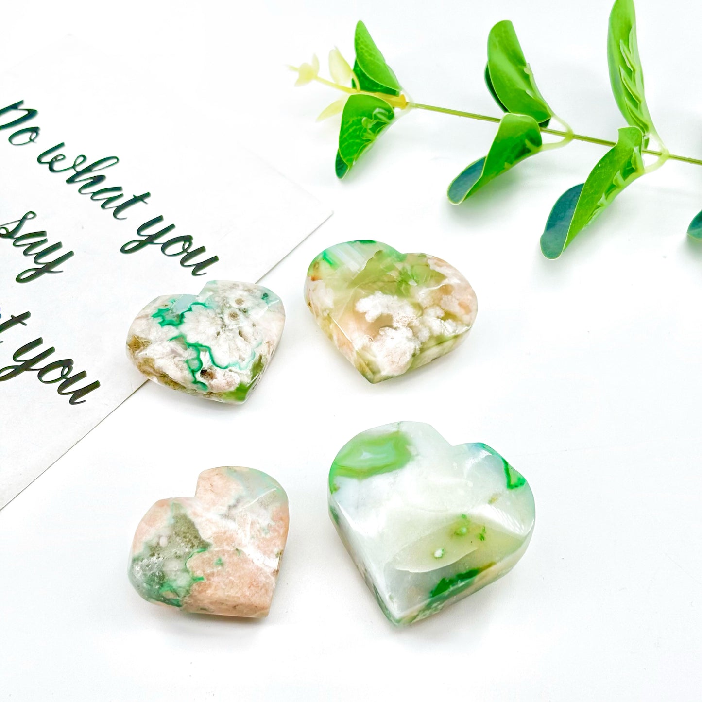 Special wholesale offer: Various crystal hearts, priced at80% of the retail price.