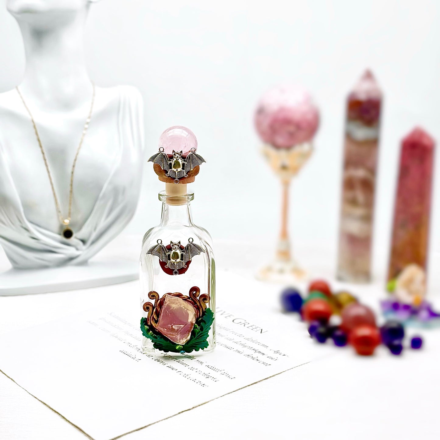 $28/PC Crystal perfume bottle, magic bottle, collection, hand gift, birthday gift, holiday gift