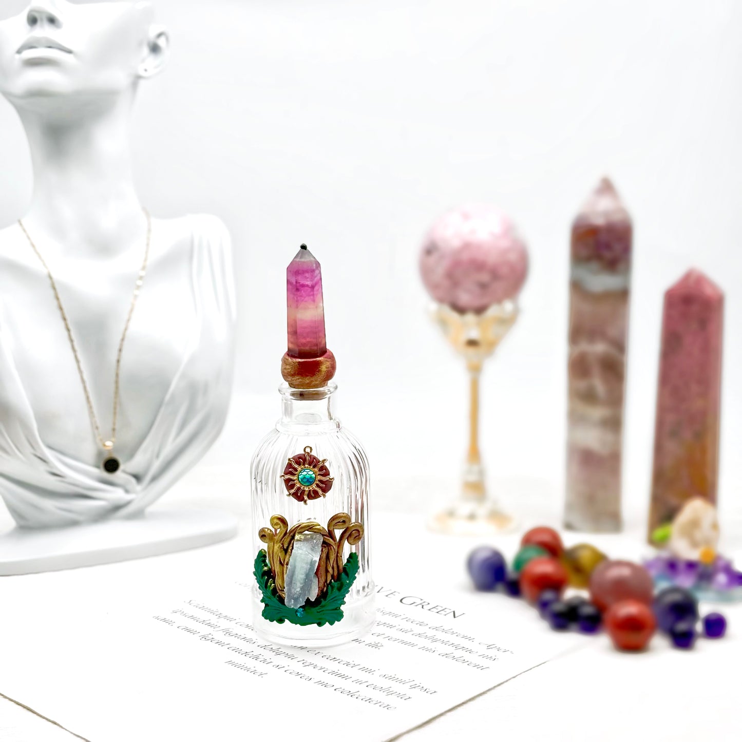 $28/PC Crystal perfume bottle, magic bottle, collection, hand gift, birthday gift, holiday gift