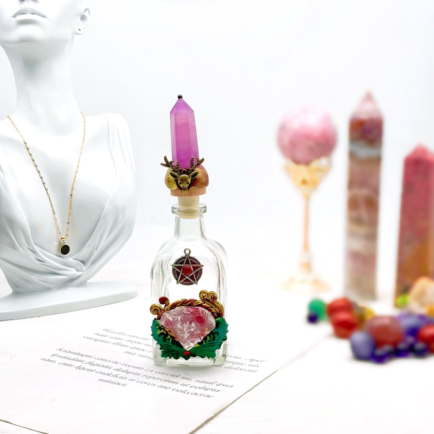 $28/PC Crystal perfume bottle, magic bottle, collection, hand gift, birthday gift, holiday gift