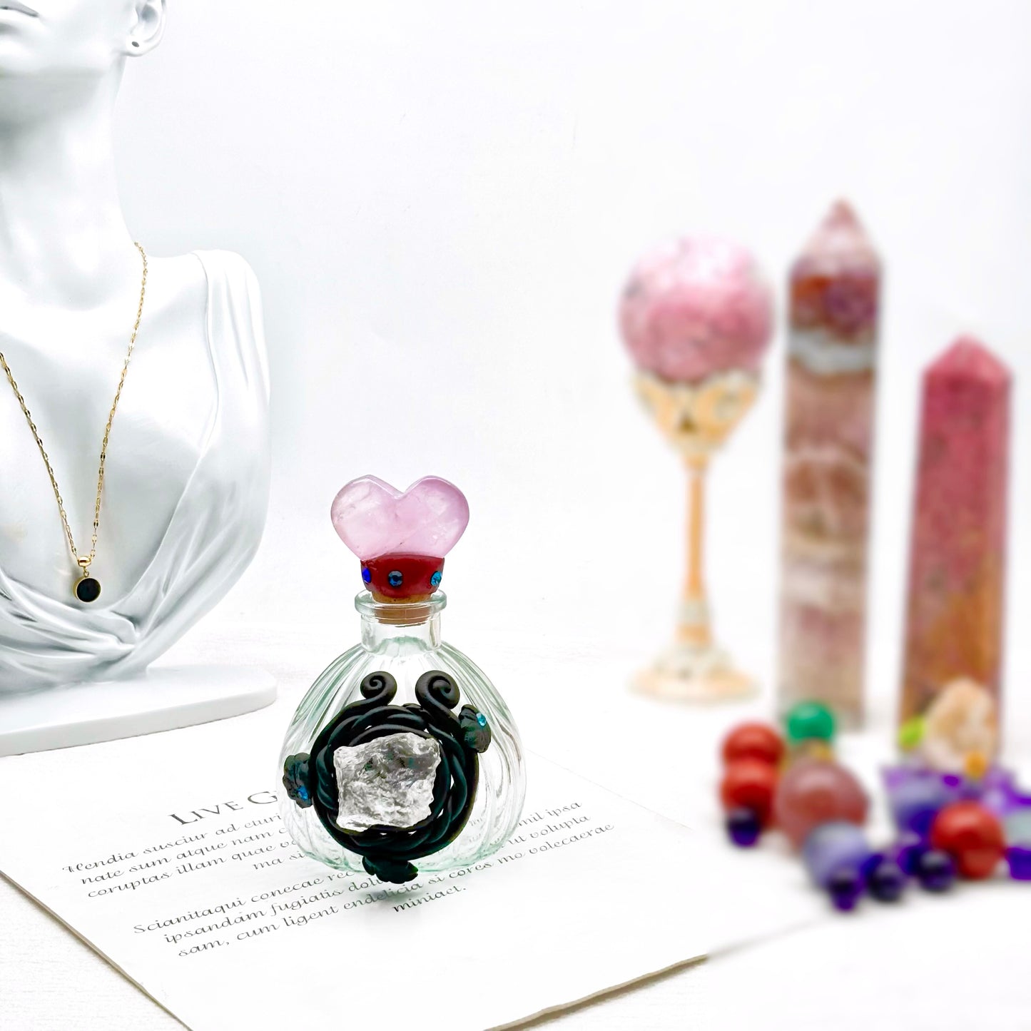 $28/PC Crystal perfume bottle, magic bottle, collection, hand gift, birthday gift, holiday gift