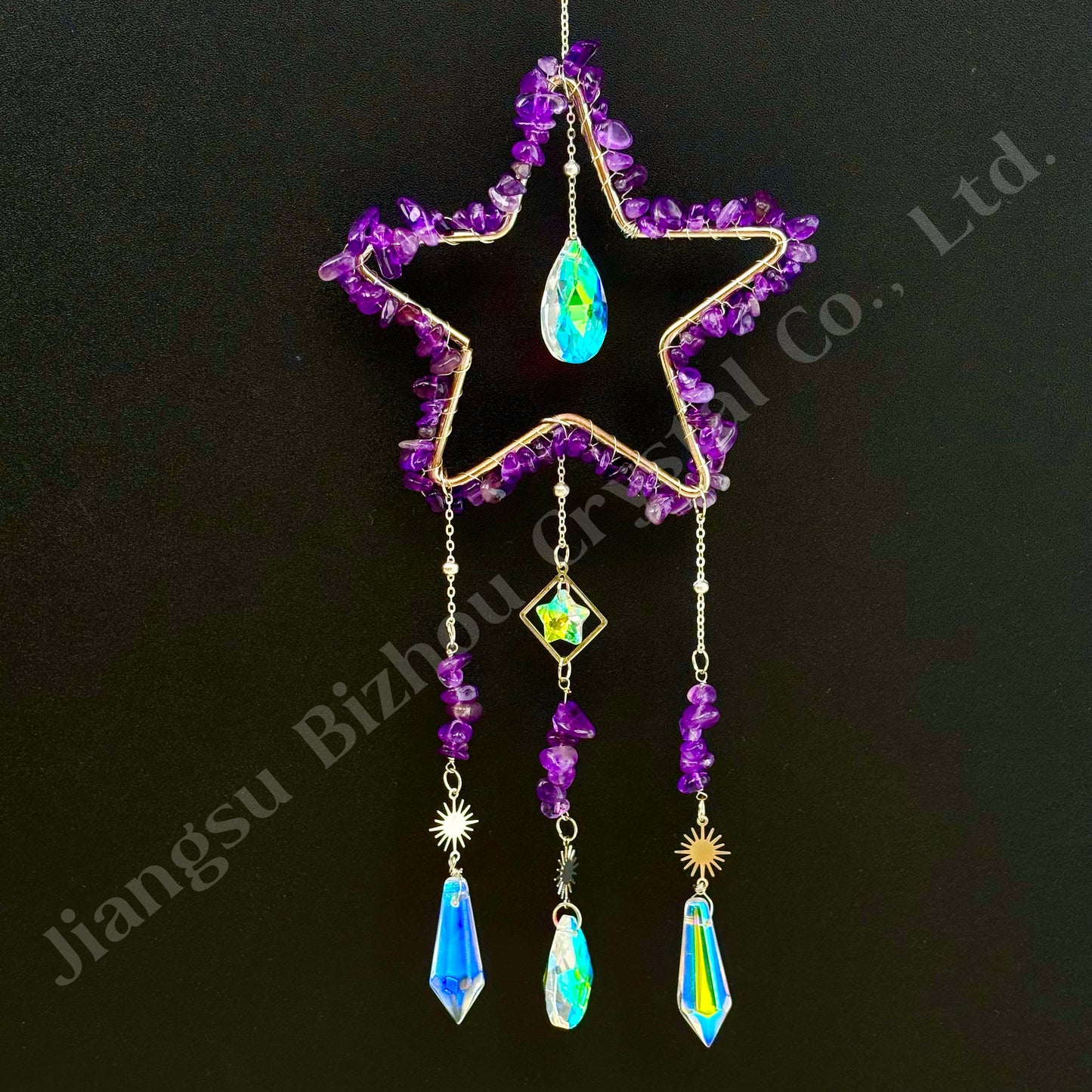 Five-pointed star pendant dreamcatcher,gifts for family and friends.