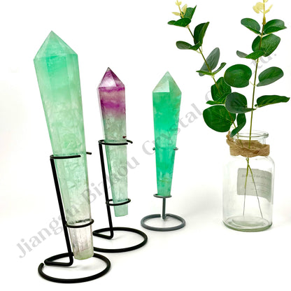 Crystal Scepters in Various Materials,The length is between 4.5cm and 34cm.Mystical Power,Crystal Scepter,Take Control of Your Destiny