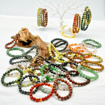 $1/pc Hand bracelets made of various crystal materials