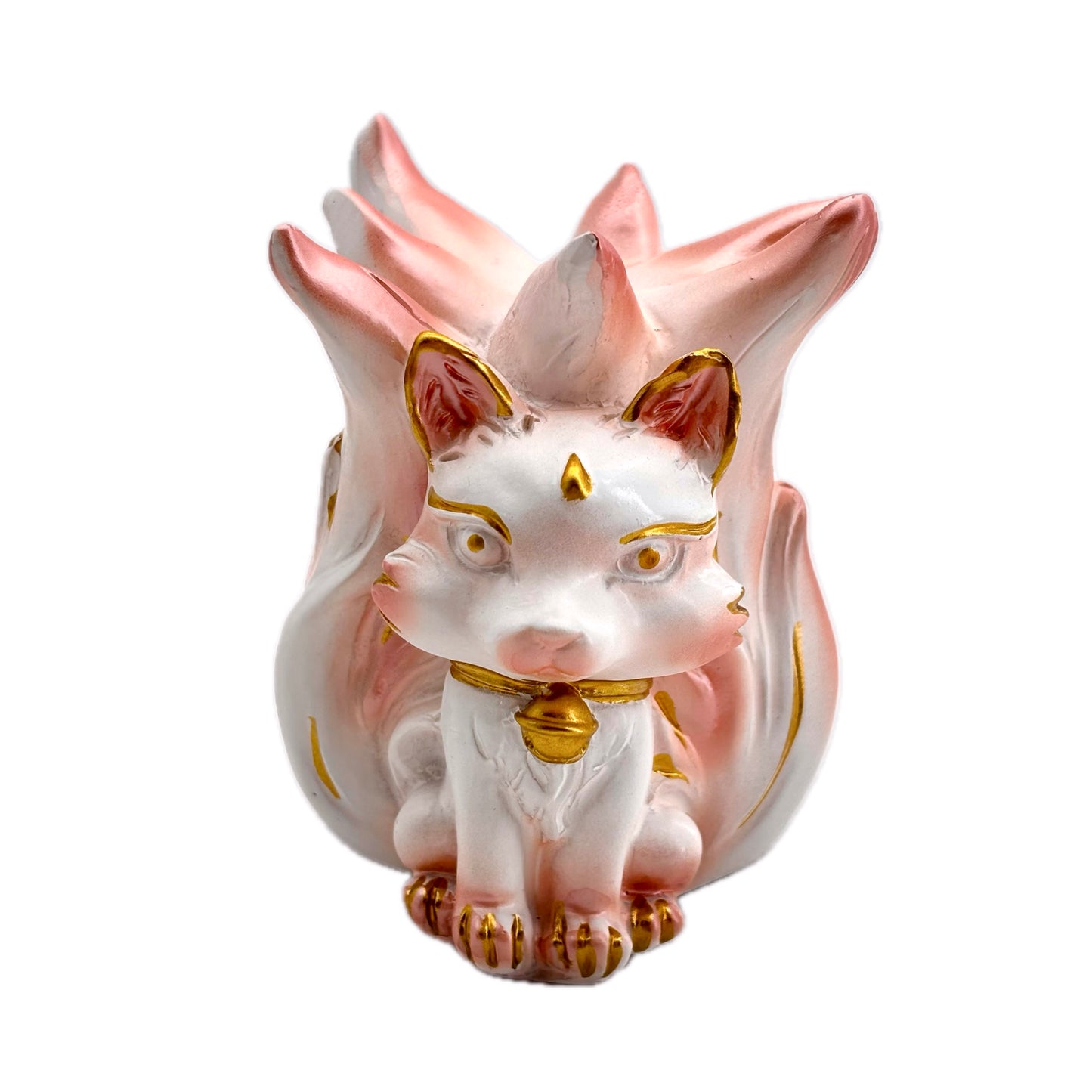 The nine-tailed fox stand and crystal ball make a perfect, mysteriously charming pair.