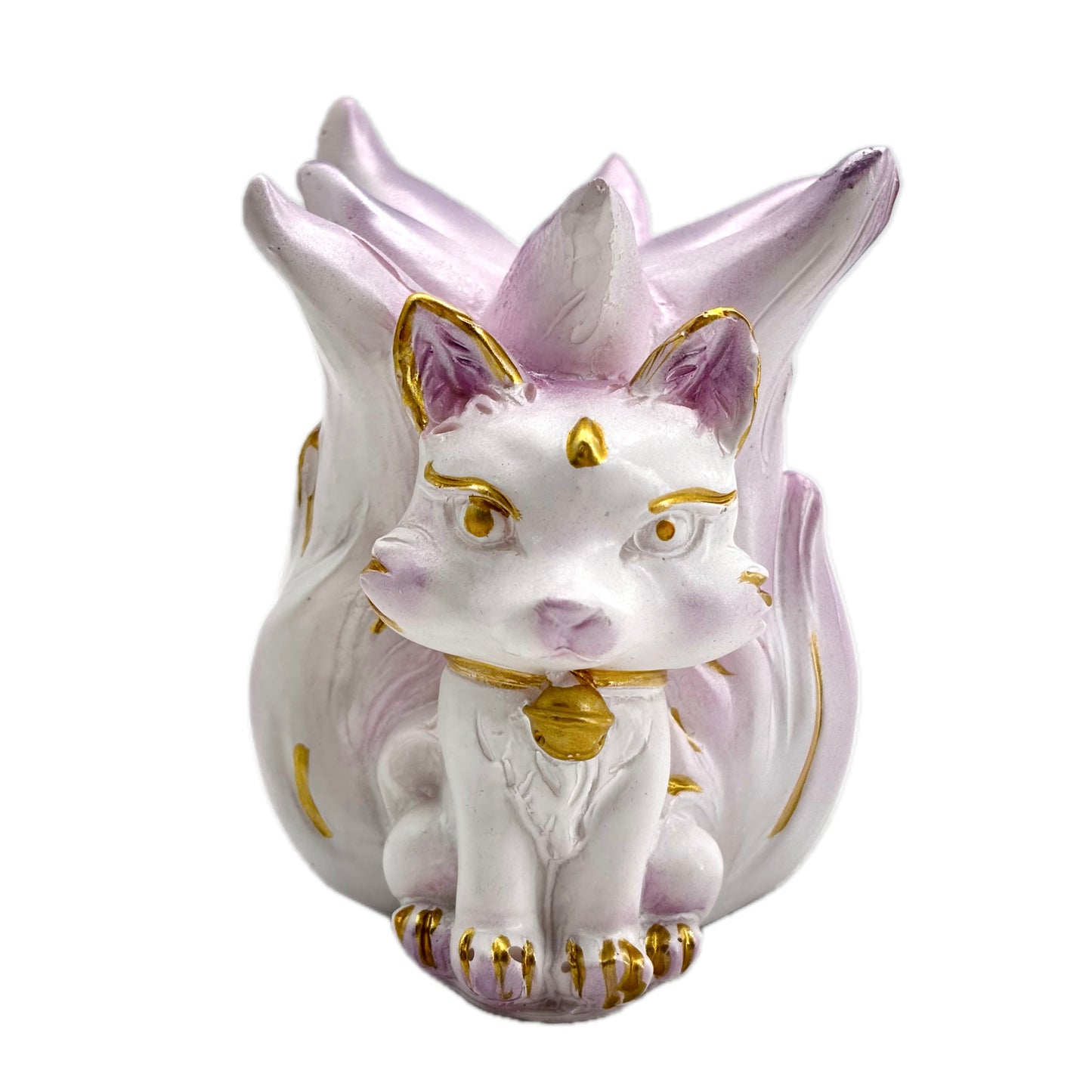 The nine-tailed fox stand and crystal ball make a perfect, mysteriously charming pair.