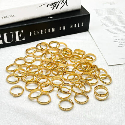 Special Offer：$1~$3/pc Golden patterned ring and Bracelet,Affordable and affordable