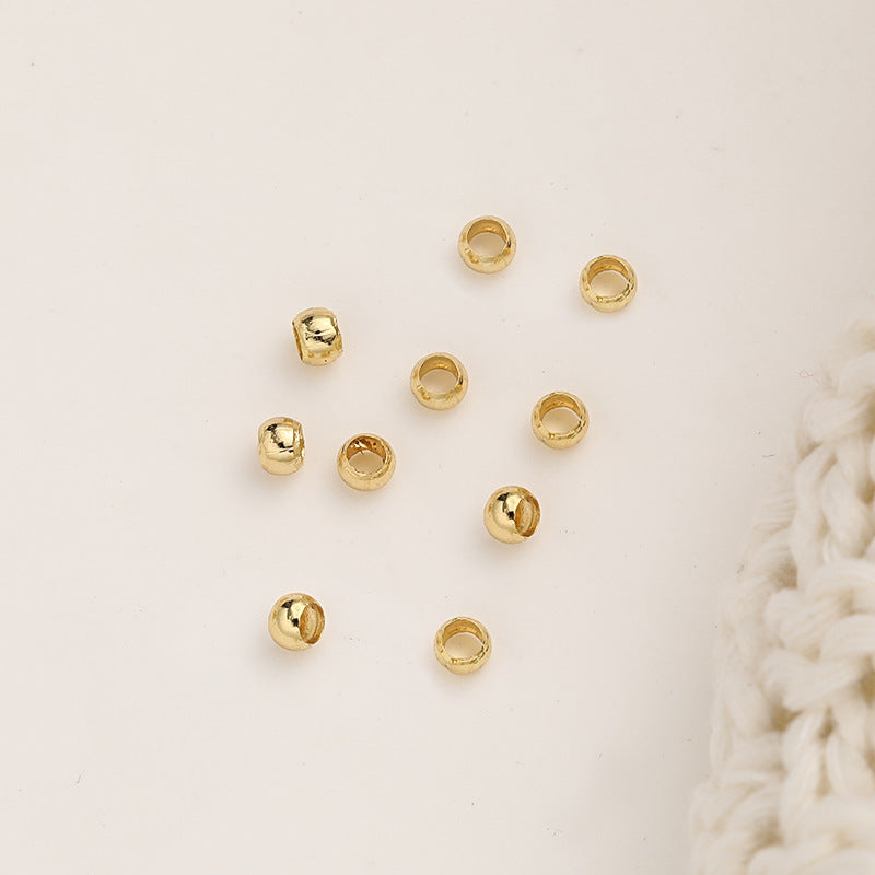 Top Level Jewelry Findings-18K Real Gold/Heavy Silver Coating/ Black Electrophoresis Plating with copper | Fade-Resistant, Superior Finish-D2