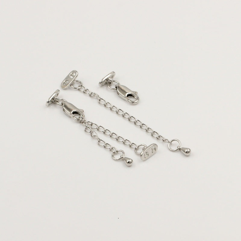 Top Level Jewelry Findings-18K Real Gold/Heavy Silver Coating/ Black Electrophoresis Plating with copper | Fade-Resistant, Superior Finish-D2