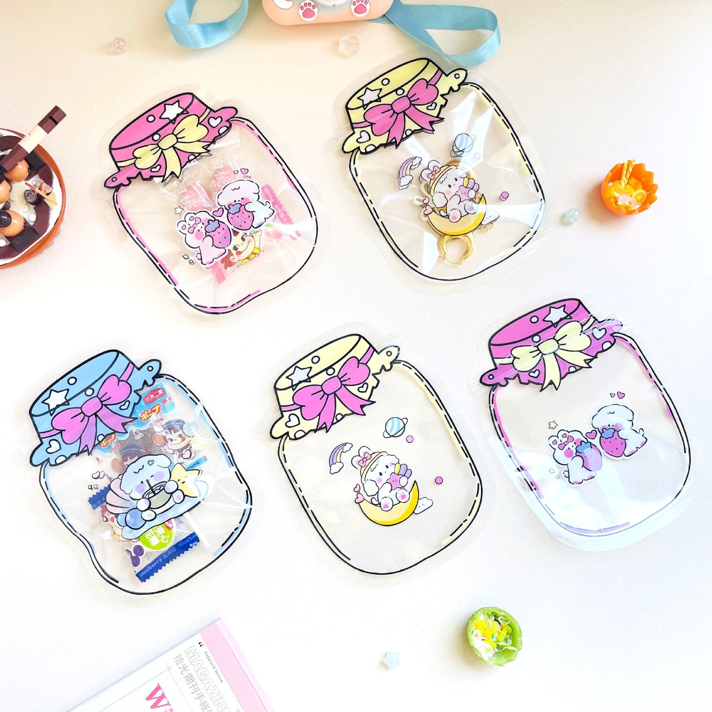 AriDIY Cute cartoon packing bag 777