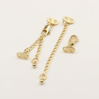 Top Level Jewelry Findings-18K Real Gold/Heavy Silver Coating/ Black Electrophoresis Plating with copper | Fade-Resistant, Superior Finish-D2